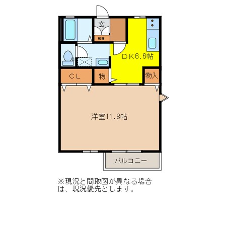 ひょうたん池 徒歩4分 2階の物件間取画像